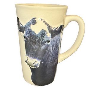 COW COFFEE MUG. EMBOSSED COW MUG. COW  JUMBO 3D Mug. B275